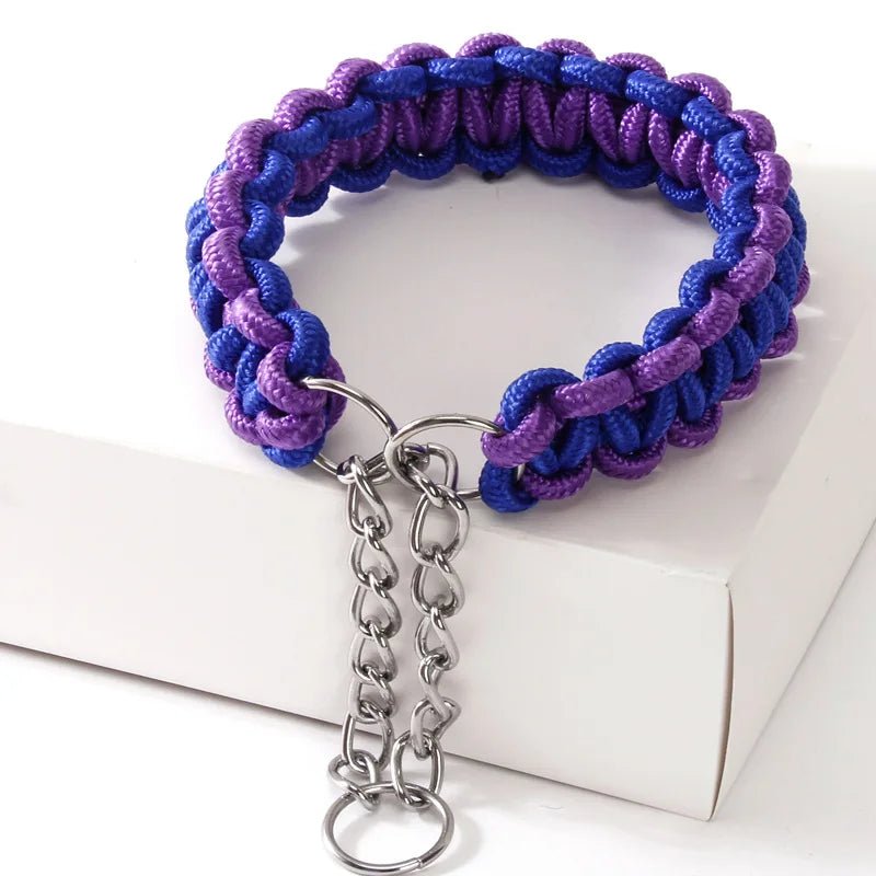 Verstelbare Geweven Nylon P - Ketting voor Honden - Duke & Scoop