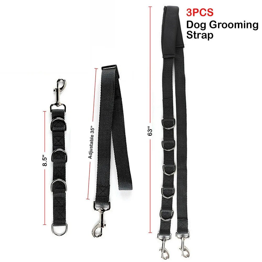 Verstelbare Honden Tractieband voor Verzorging - Duke & Scoop