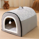 Warm Kattenhuis & Kattenmand – Zacht, Afneembaar & Antislip Huisdierbed - Duke & Scoop