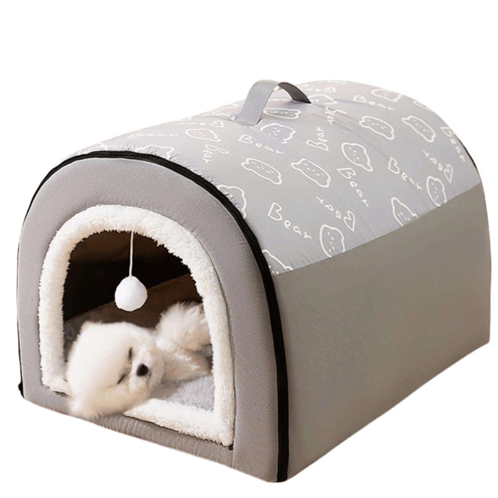 Warm Kattenhuis & Kattenmand – Zacht, Afneembaar & Antislip Huisdierbed - Duke & Scoop