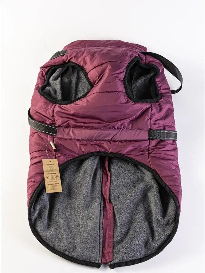 Warme Winterjas voor Honden met Ingebouwd Harnas - Duke & Scoop