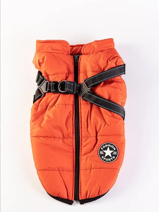 Warme Winterjas voor Honden met Ingebouwd Harnas - Duke & Scoop