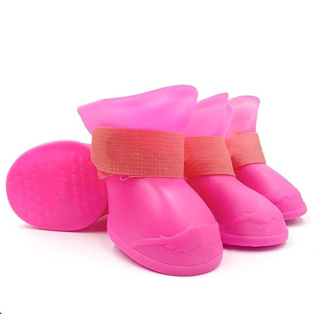 Waterdichte Huisdier Regenschoenen - Set van 4 - Duke & Scoop