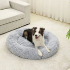 Zachte Donut Hondenmand – Pluche Hondenmand en Kattenmand - Huisdieren Slaapcomfort - Duke & Scoop