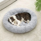 Zachte Donut Hondenmand – Pluche Hondenmand en Kattenmand - Huisdieren Slaapcomfort - Duke & Scoop