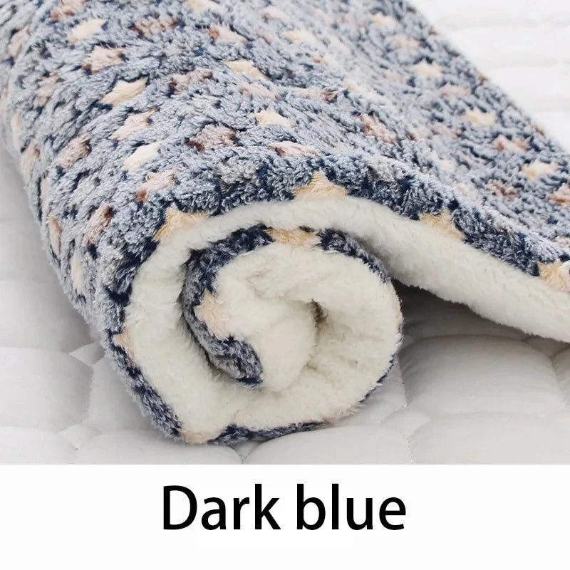 Zachte Flanellen Huisdierslaapmat – Comfortabele Hondenmand - Duke & Scoop