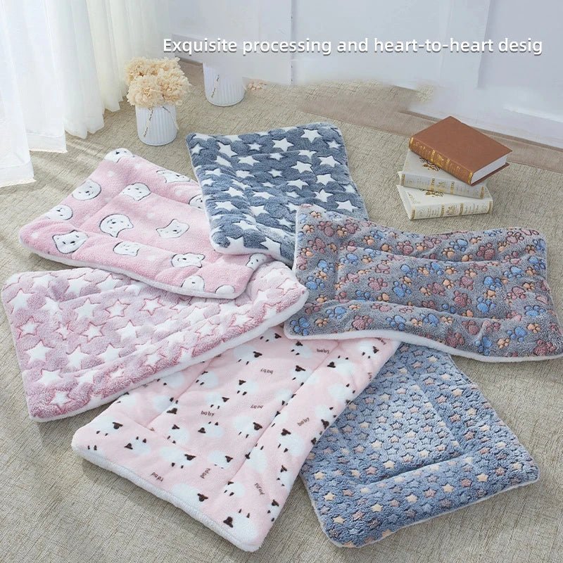 Zachte Flanellen Huisdierslaapmat – Comfortabele Hondenmand - Duke & Scoop