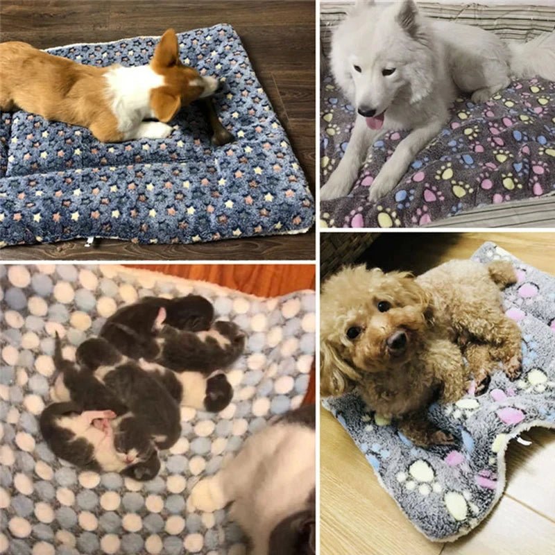 Zachte Flanellen Huisdierslaapmat – Comfortabele Hondenmand - Duke & Scoop