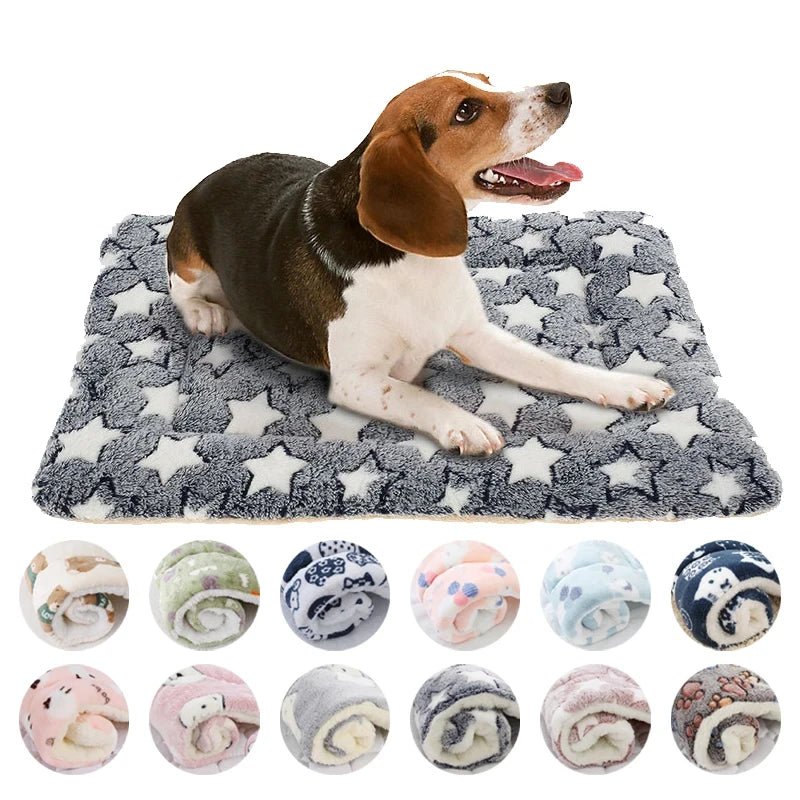 Zachte Flanellen Huisdierslaapmat – Comfortabele Hondenmand - Duke & Scoop