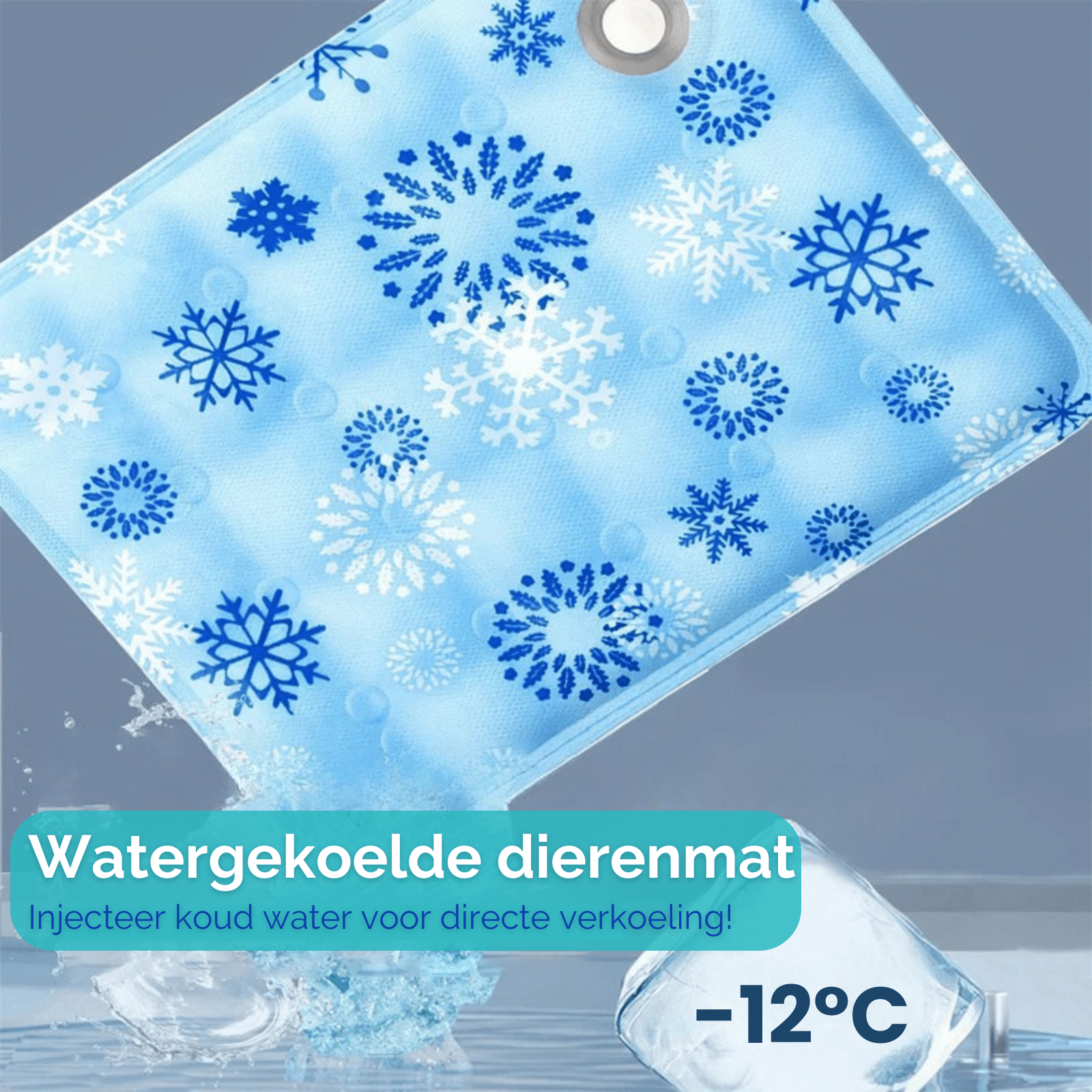 Zomer Koelmat – Verkoelende Slaapmat voor Hond & Kat - Duke & Scoop